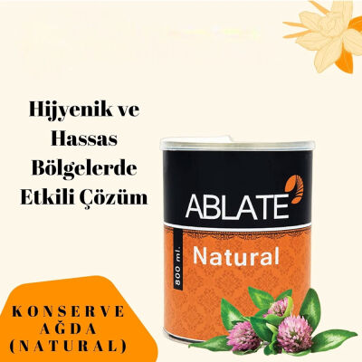 Ablate Konserve Ağda Natural 800 ML - 1