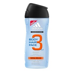 Adidas Duş Jel Total Relax Body Haır Face 3 250 ML - 1