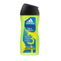 Adidas Duş Jeli Get Ready Body 250 ML - ADİDAS
