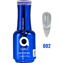 Ailika 002 Kalıcı Oje Kedi Gözü 15 ML - 1
