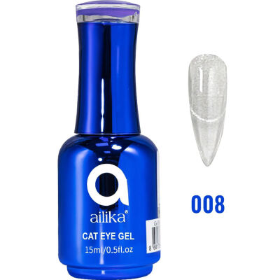 Ailika 008 Kalıcı Oje Kedi Gözü 15 ML - 1