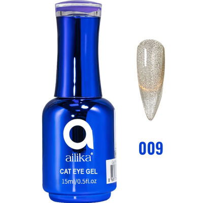 Ailika 009 Kalıcı Oje Kedi Gözü 15 ML - 1