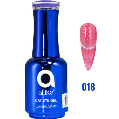 Ailika 018 Kalıcı Oje Kedi Gözü 15 ML - 1