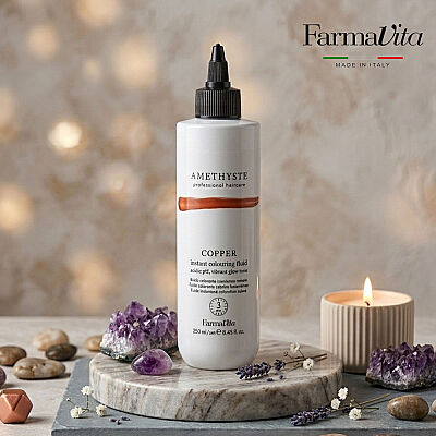 Amethyste Instant Colouring Fluid Copper 250 ML - 3