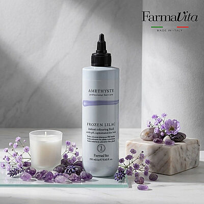 Amethyste Instant Colouring Fluid Frozen Lilac 250 ML - 3