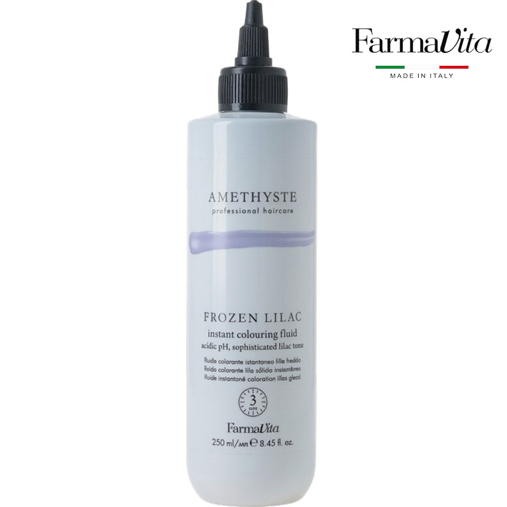Amethyste Instant Colouring Fluid Frozen Lilac 250 ML - FARMAVITA