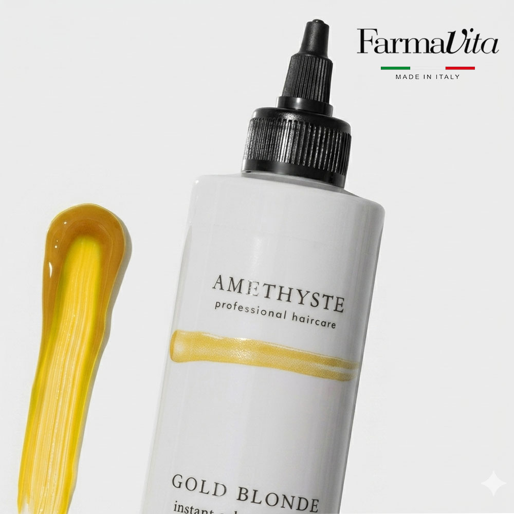Amethyste Instant Colouring Fluid Gold Blonde 250 ML - FARMAVITA (1)