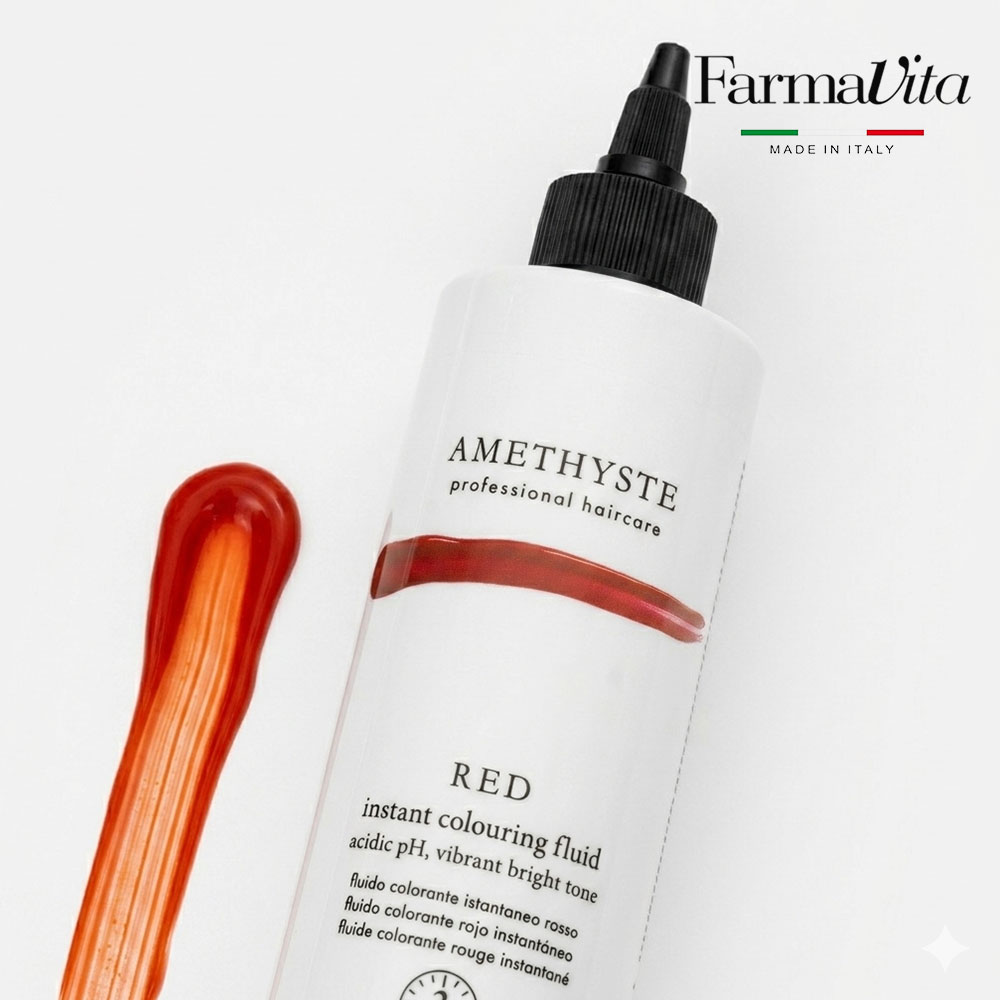 Amethyste Instant Colouring Fluid Red 250 ML - FARMAVITA (1)