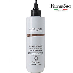 Amethyste Instant Colouring Fluid Warm Brown 250 ML - FARMAVITA