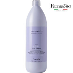 Amethyste Cool Blonde Silver Shampoo 1000 ML - FARMAVITA