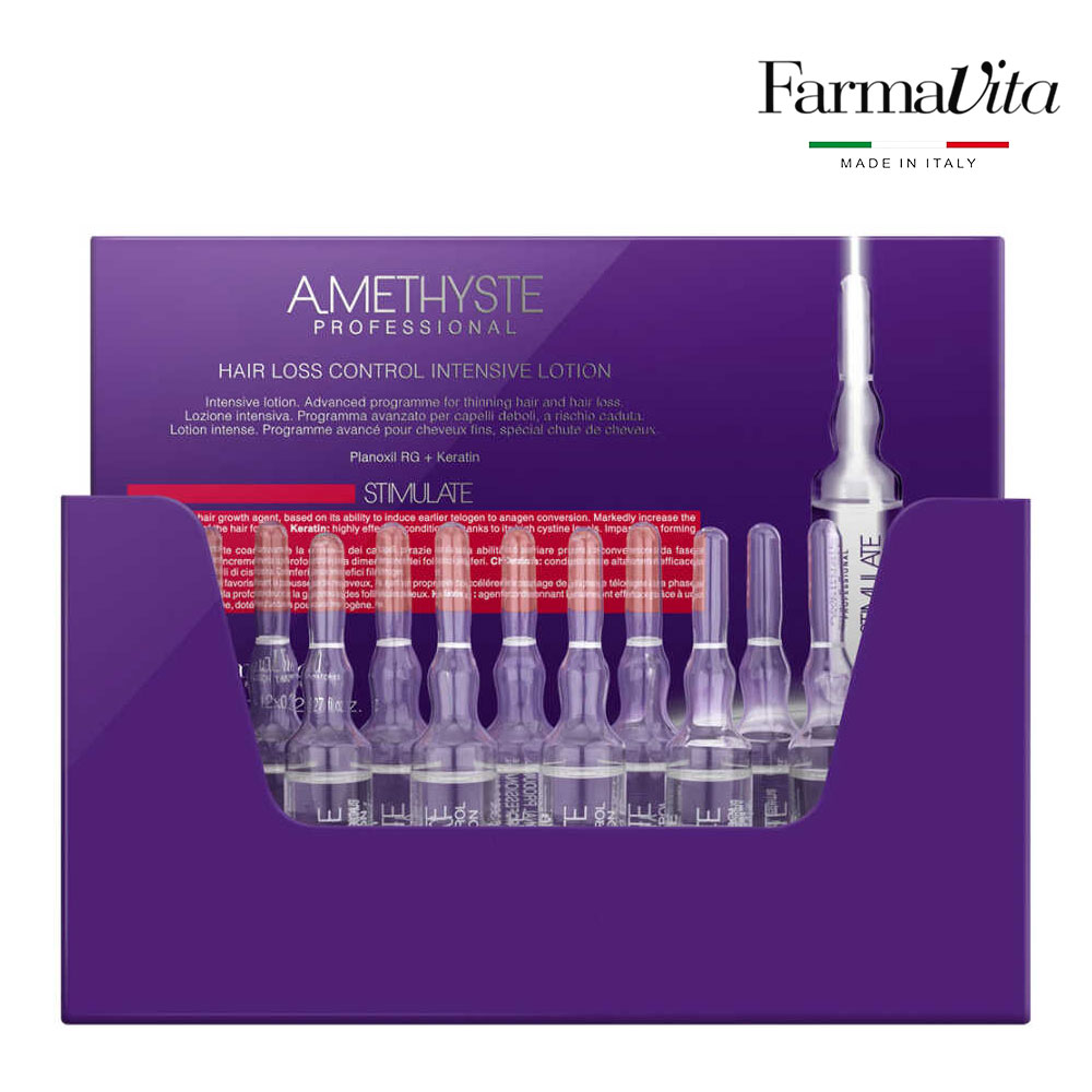 Amethyste Stimulate Hair Control Intensive 12*8 ML - FARMAVITA