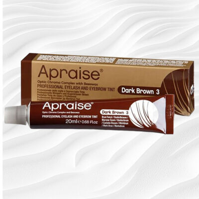 Apraise Kaş Kirpik Boyası 3 Koyu Kahve 20 ML - 1