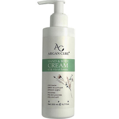 Argan Cure Hand&Body Cream Ell ve Vücut Kremi 200 ml - 1