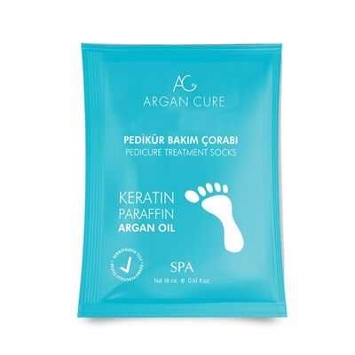 Argan Cure Pedikür Bakım Çorabı - 1