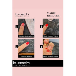 B-Tech Magıc Remower Kalıcı Oje Çıkarıcı 15 ML - 4