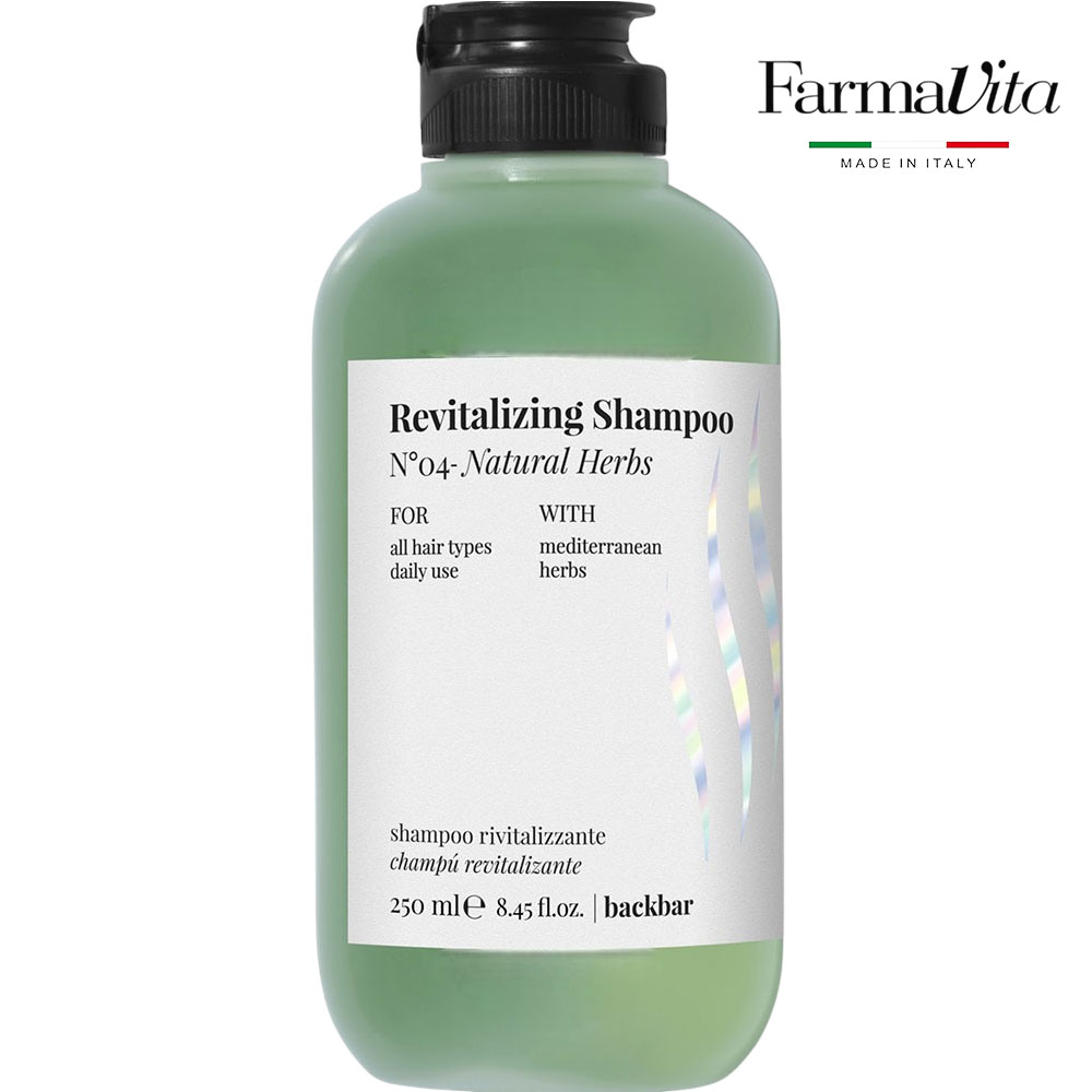 BackBar Canlandırıcı Şampuan No:04 – Doğal Bitkiler 250ML - FARMAVITA
