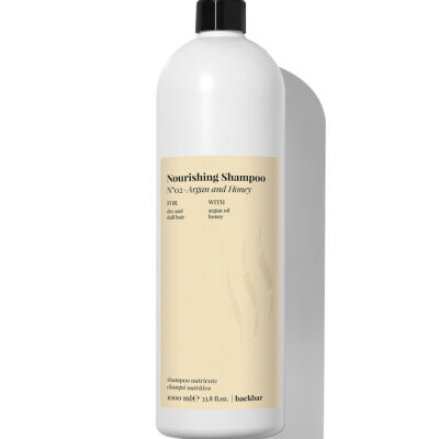 BackBar Besleyici Şampuan No:02 – Argan ve Bal 1000ML - 1