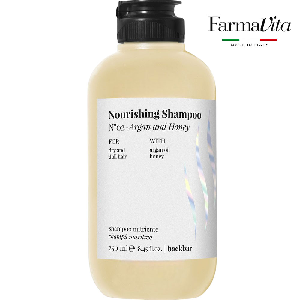 BackBar Besleyici Şampuan No:02 – Argan ve Bal 250ML - FARMAVITA