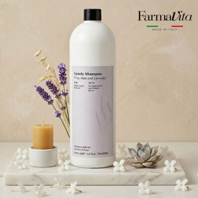 BackBar Nemlendirici ve Yatıştırıcı Şampuan No:3 - Yulaf ve Lavanta1000ML - 2