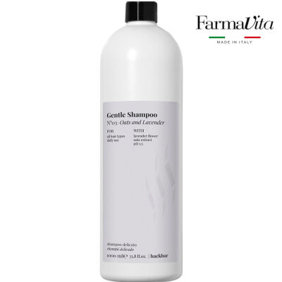 BackBar Nemlendirici ve Yatıştırıcı Şampuan No:3 - Yulaf ve Lavanta1000ML - 1