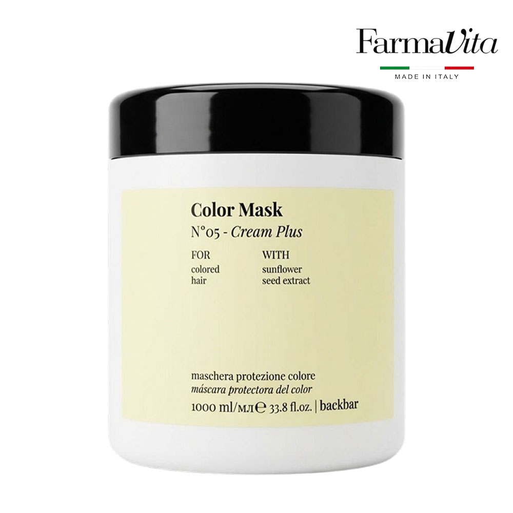 BackBar Renk Koruyucu Maske No:05–Cream plus 1000 ML - FARMAVITA