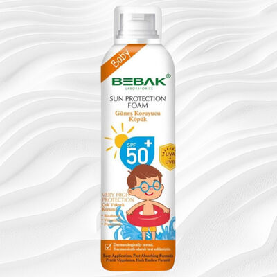 Bebak Bebek Güneş Köpüğü Spf 50 / 150 ML - 1