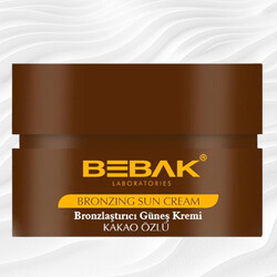 Bebak Kakao Özlü Bronzlaştırıcı Güneş Kremi 100 ML - BEBAK