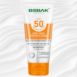 Bebak Nemlendirici Güneş Kremi Tüp Spf + 50 / 75 ML - BEBAK