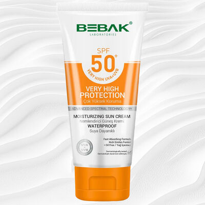 Bebak Nemlendirici Güneş Kremi Tüp Spf + 50 / 75 ML - 1