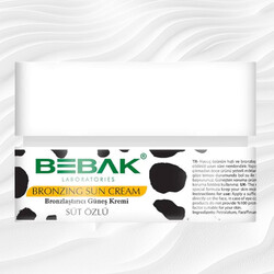 Bebak Süt Özlü Bronzlaştırıcı Güneş Kremi 100 ML - BEBAK