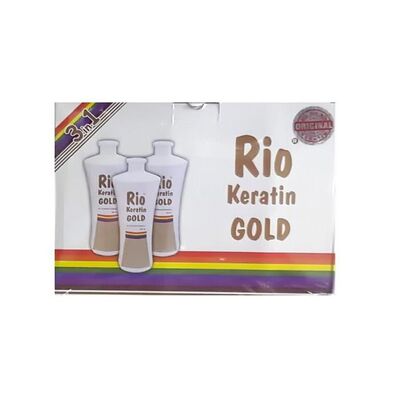 Bio Gold Hair Keratin 3 Lü Set - 1