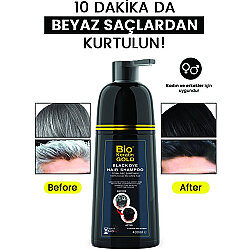 Bio Keratin Gold Siyah Saç Şampuanı 400 ML - BIO GOLD (1)