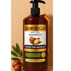 Biomega Argan Yağı Şampuan 1000 ML - BIOMEGA (1)