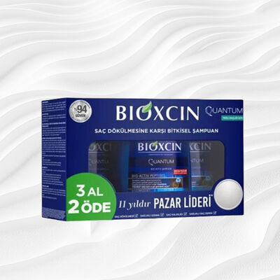 Bioxcin Qunatum Set Yağlı Saçlar İçin 3 Al 2 Öde - 1