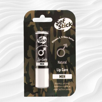 Şef Sitck Men Lip Care Naturel 5,5 Ml - 1