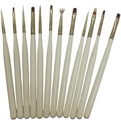 Borthe Jel Fırça Seti Deri Kutulu 12 Lİ - 1