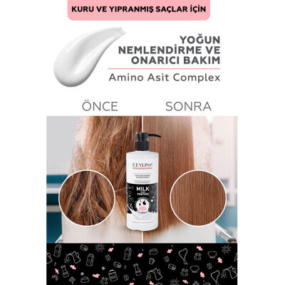 Ceylinn Milk Protein Şampuan 500 ML - 3