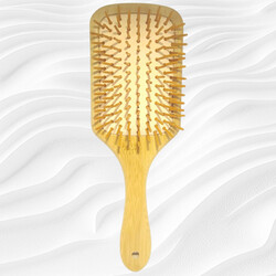 Claris Açma Fırçası Ahşap Kare Bambu C-20420 - CLARIS