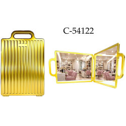 Claris Ense Aynası İki Kapaklı Gold C-54122 - CLARIS (1)