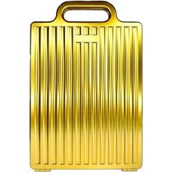 Claris Ense Aynası İki Kapaklı Gold C-54122 - CLARIS