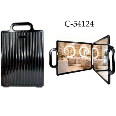 Claris Ense Aynası İki Kapaklı Siyah C-54124 - 2