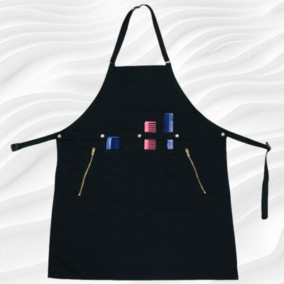 Dinçer Boya Önlüğü Vip Gold Barber Apron - 1