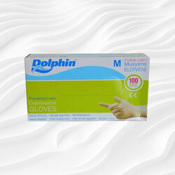 Dolphin Latex Pudralı M Eldiven - DOLPHİN