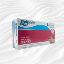 Dolphin Vinil Pudrasız Eldiven S - DOLPHİN