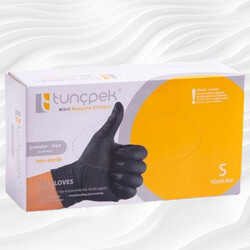 Tunçpek Eldiven Pudrasız Nitril S - TUNÇPEK