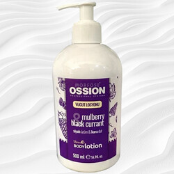 Ossion Pompalı Losyon Siyah Üzüm & Kara Dut 500 ML - MORFOSE OSSION