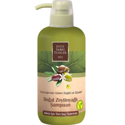 Eyüp Sabri Tuncer Doğal Zeytinyağlı Şampuan 600 ML - 1