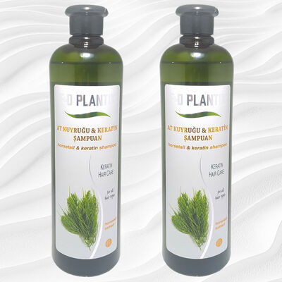 F&D Plantix Şampuan At Kuyruğu Keratin 2 x 700 ML - 1