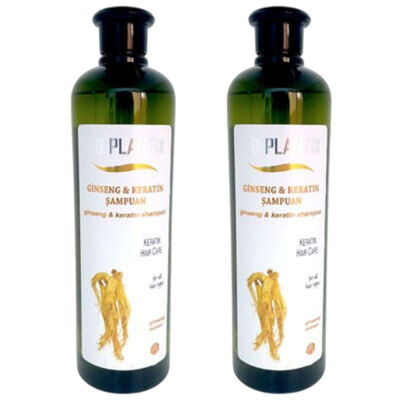 F&D Plantix Şampuan Ginseng Keratin 2 x 700 ML - 1
