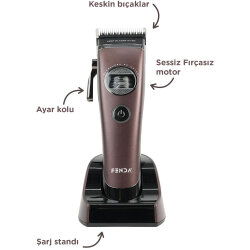 Fenda Saç Kesme Makinesi Kahverengi - FENDA (1)